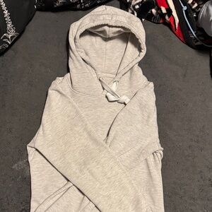 Reflex Women's Light Gray Hoodie Sweater